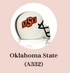 NORA FLEMING OKLAHOMA STATE HELMET MINI - A332