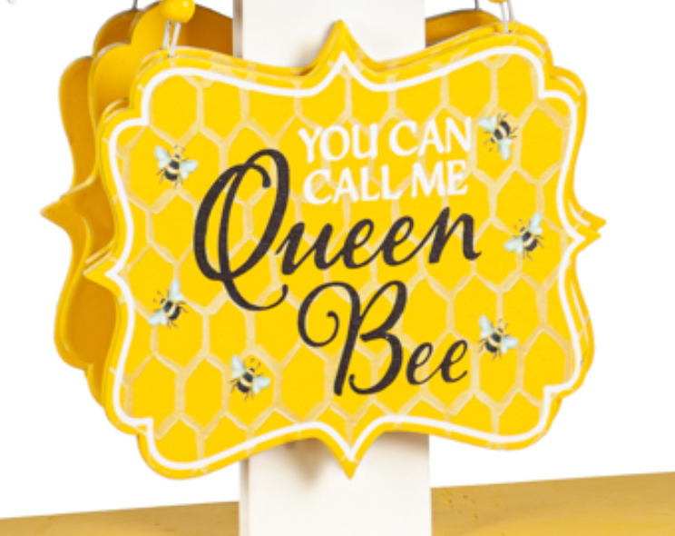 Wood Bee Sign - 6 Styles - A. Dodson's