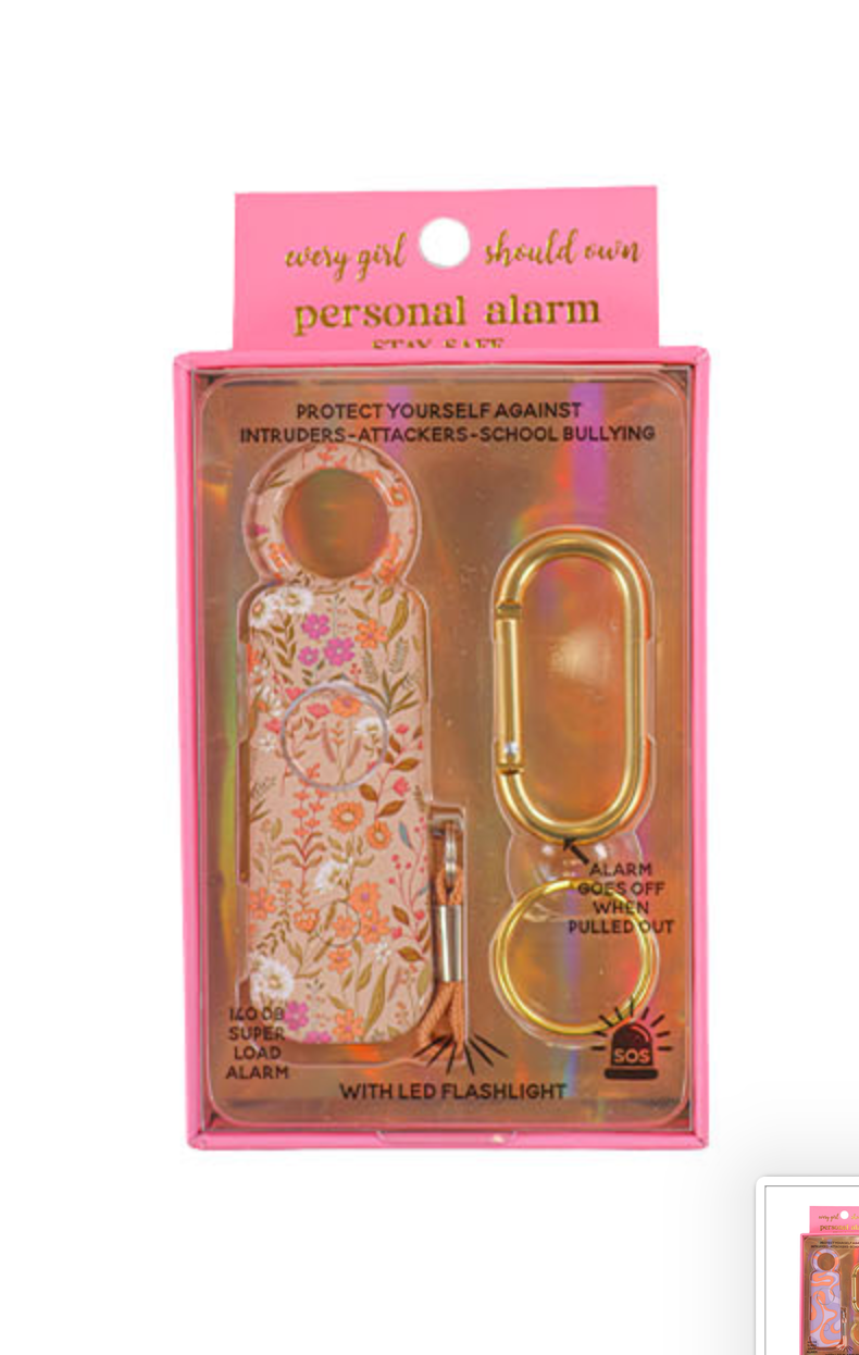 Personal Alarm Keychain - 14 Asst By Simply Southern - A. Dodson's