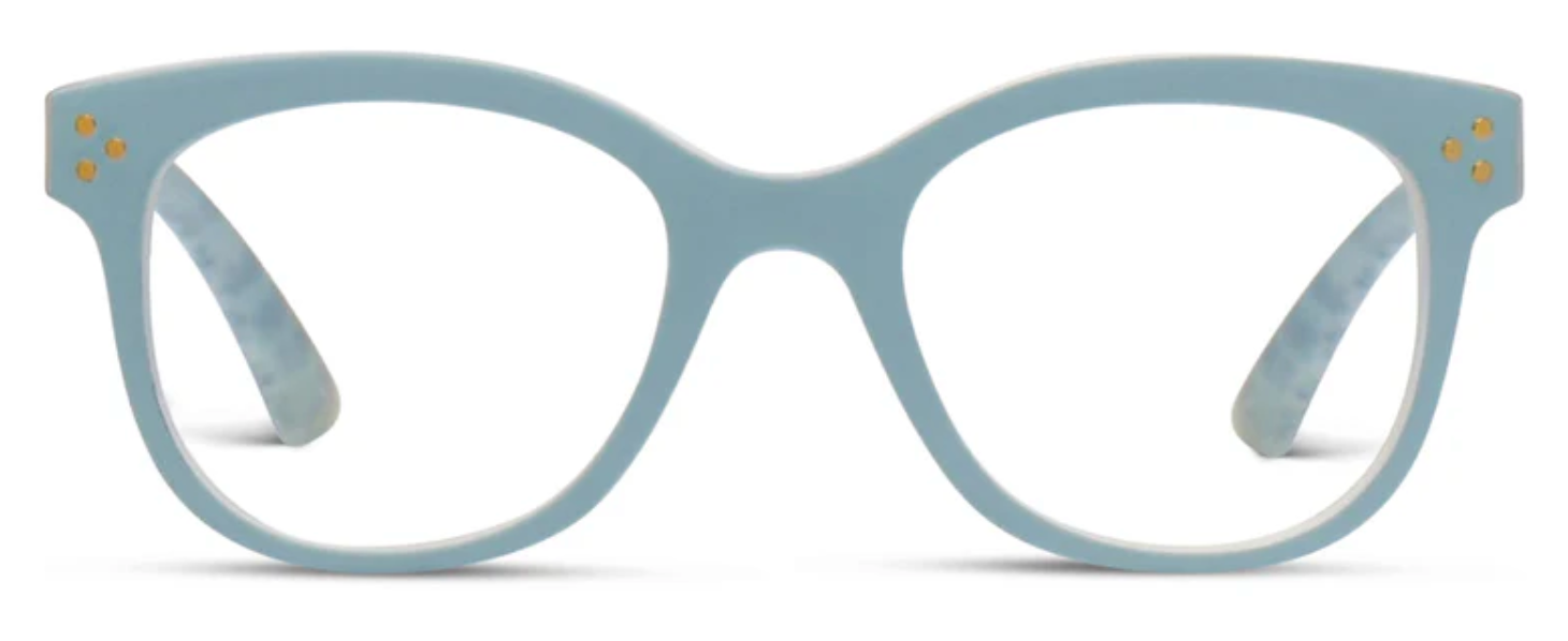 PEEPERS FLOWER CHILD BLUE LIGHT READERS - LIGHT BLUE