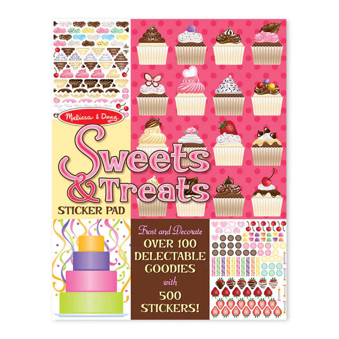 Melissa & Doug Sweets & Treats Stickers Pad