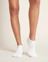 Women's Sport Ankle Socks - White BY BOOTY - A. Dodson's