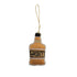 Fabric Whiskey Bottle Ornament - A. Dodson's