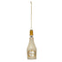 Glass Champagne Bottle Ornament - A. Dodson's