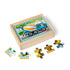 Melissa & Doug Construction 4-in-1 Wooden Jigsaw Puzzles in a Storage Box (48 pcs) - FSC Certified