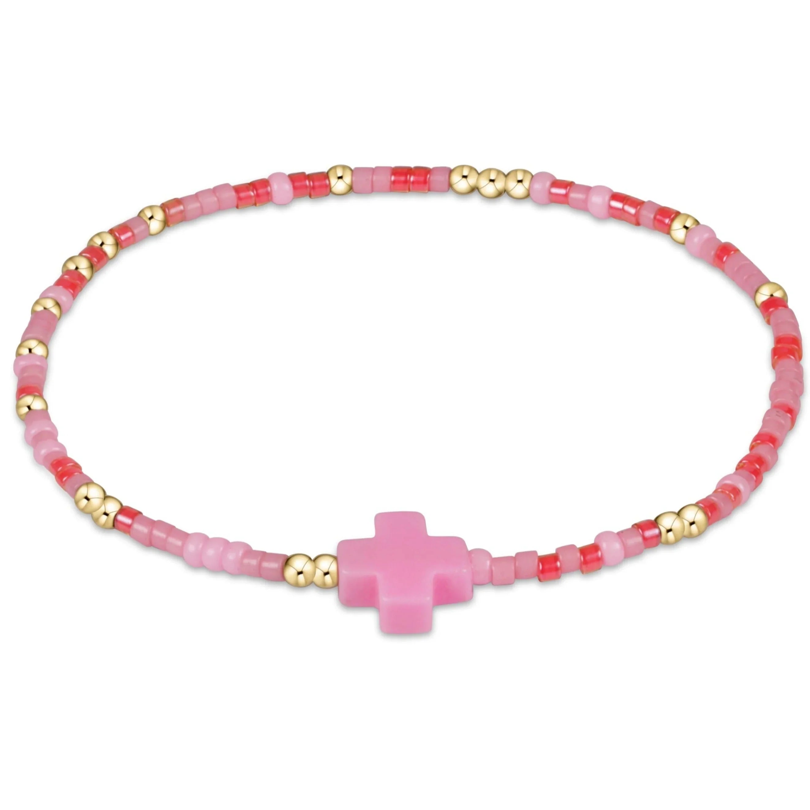 egirl hope unwritten signature cross bracelet - party like a flockstar - A. Dodson's