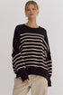 PAULA ROUND NECK LONG SLEEVE SWEATER