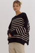 PAULA ROUND NECK LONG SLEEVE SWEATER