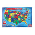 Melissa & Doug USA Map Floor Puzzle - 51 Pieces (2 x 3 feet) - FSC Certified