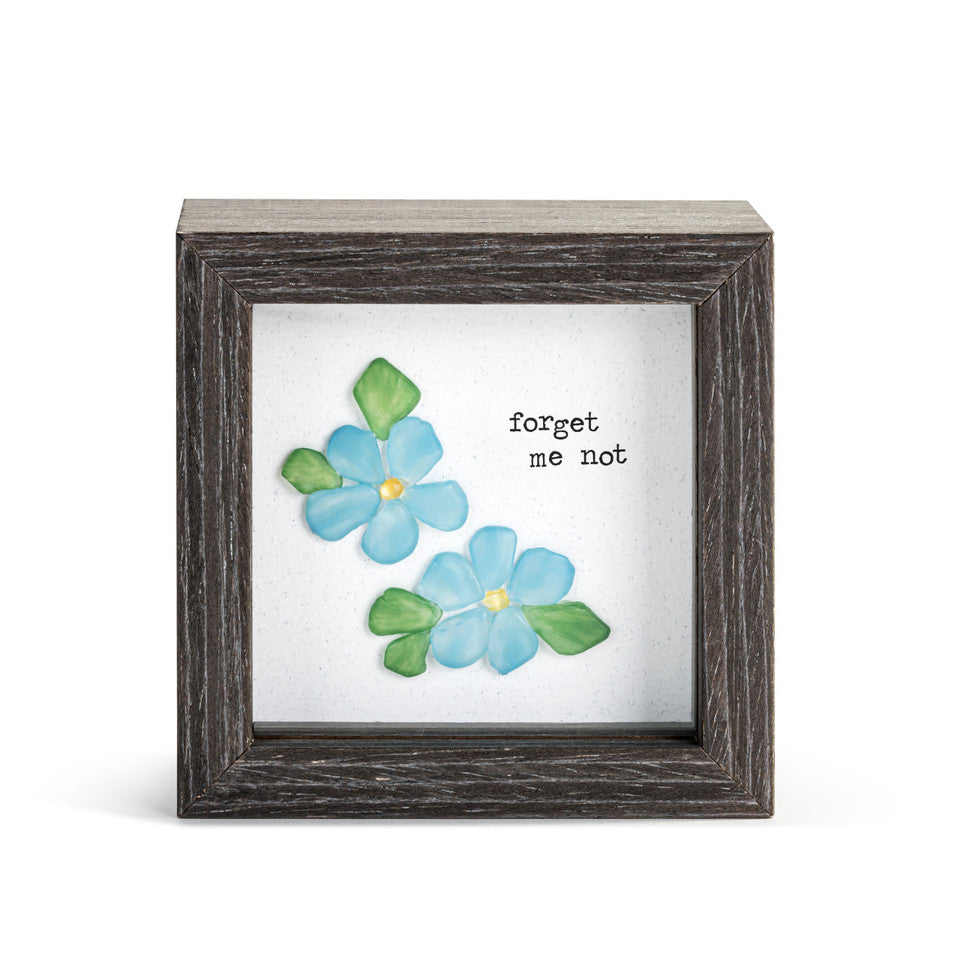 Forget Me Not Shadow Box By Demdaco - A. Dodson's