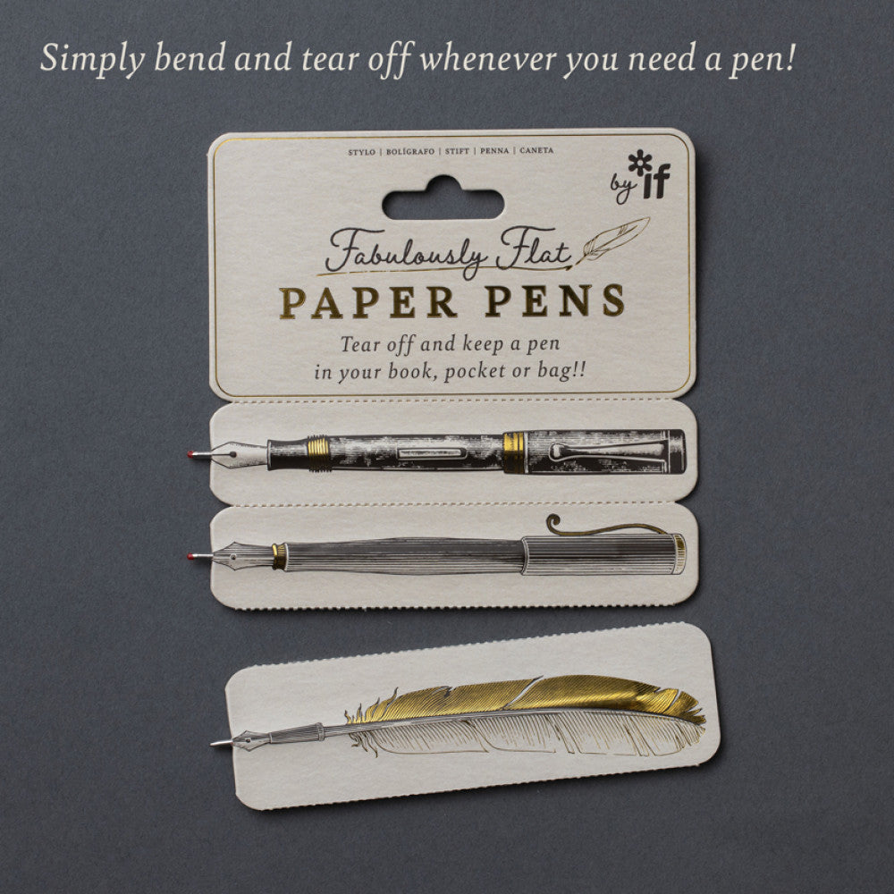 FABULOUSLY FLAT PAPER PENS - A. Dodson's