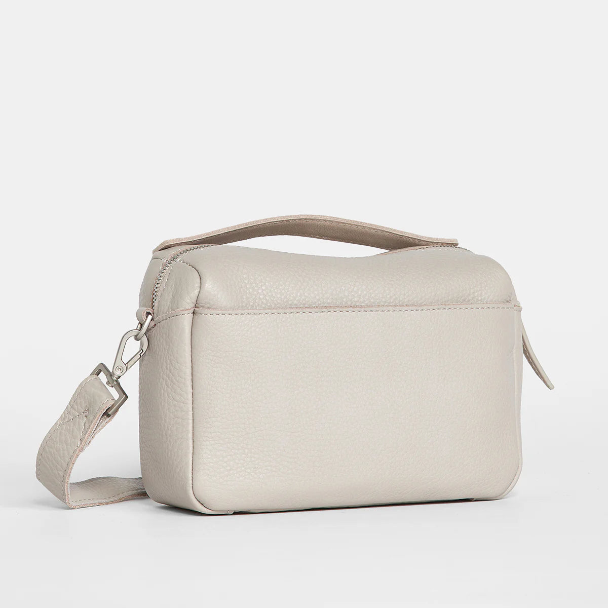 Hammitt Evan Crossbody in Paved Grey/Brushed Silver - A. Dodson's