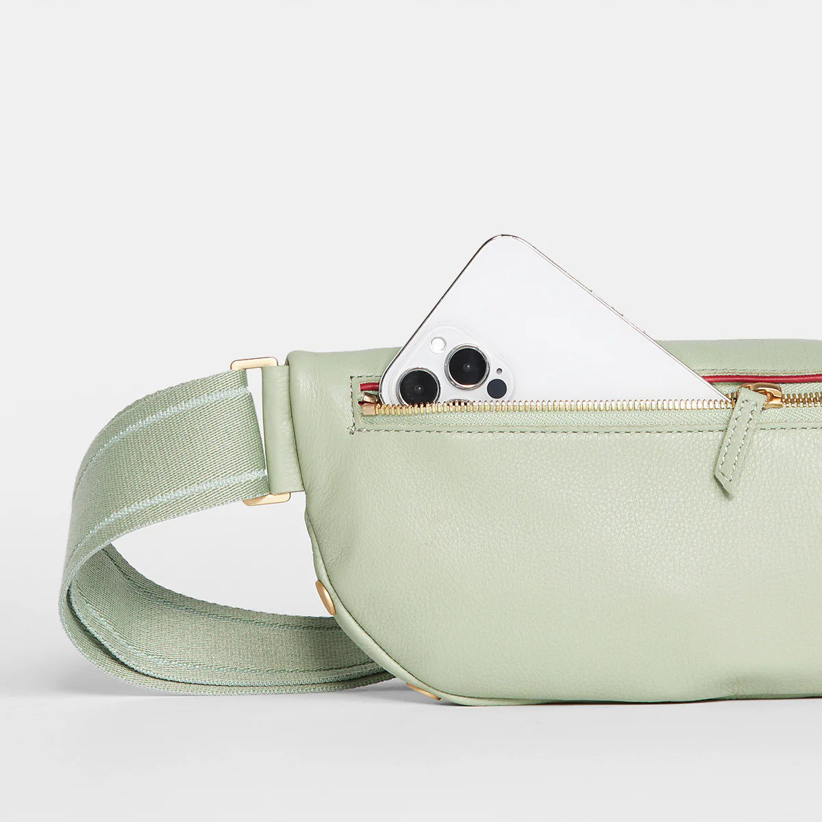 Hammitt CHARLES CROSSBODY MED Cypress Sage/Brushed Gold - A. Dodson's