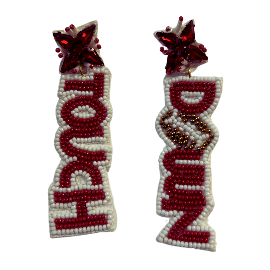 GAMEDAY EARRINGS - BY MUD PIE - A. Dodson's