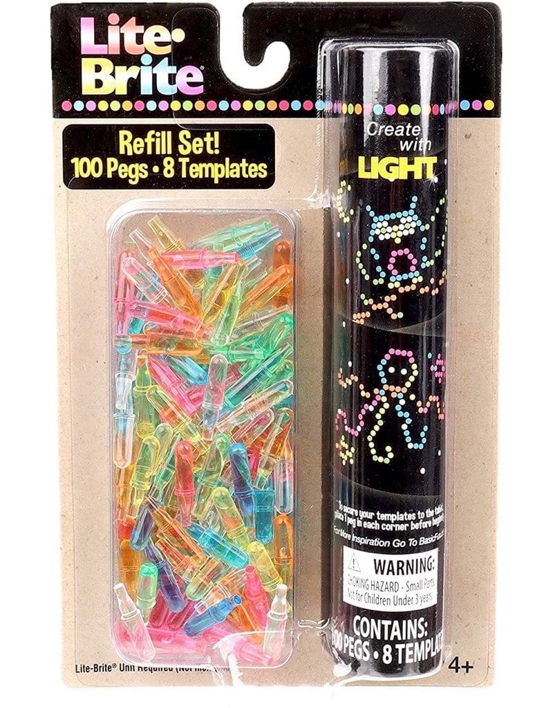 REFILL PACK FOR LITE BRITE - A. Dodson's