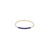 gold bliss 2mm bead bracelet - lapis by enewton