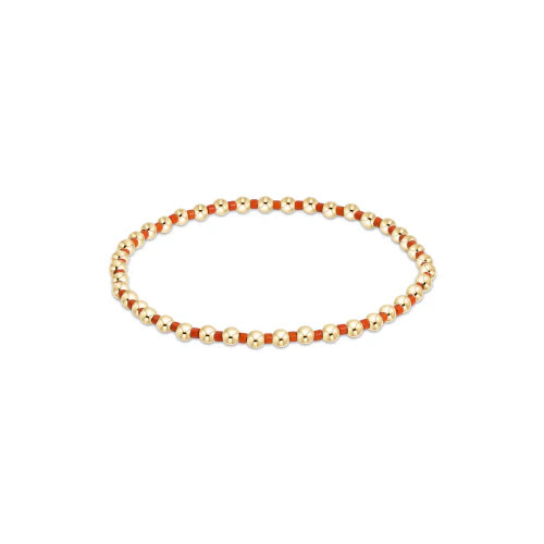 Hope Grateful Bracelet -BRIGHT ORANGE -by enewton