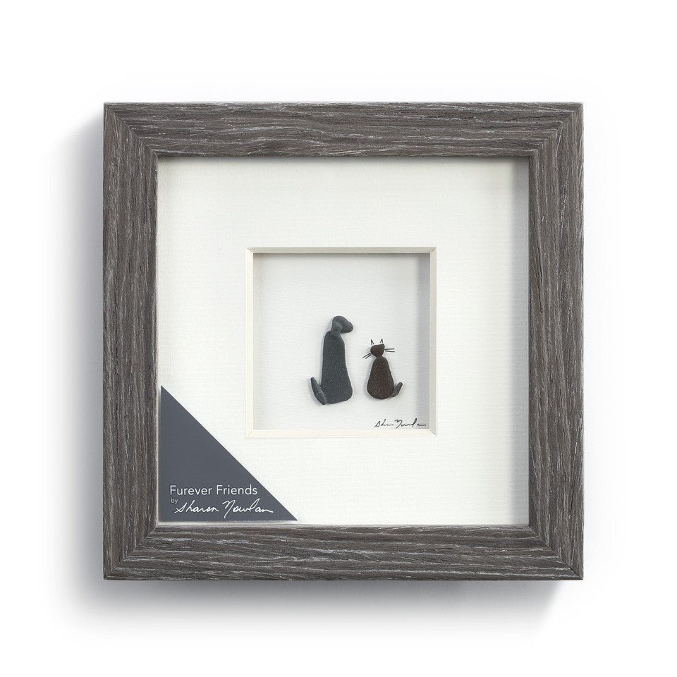 Furever Friends Wall Art Pebble Wood Frame By Demdaco - A. Dodson's