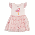 Flamingo Toddler Tutu Dress BY MUD PIE