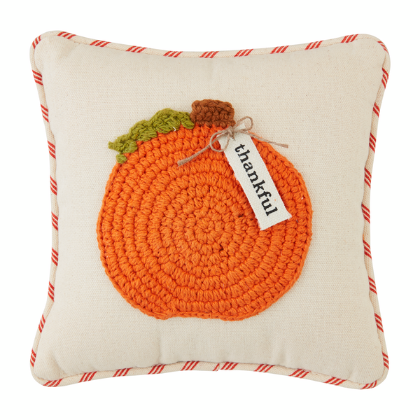 THANKSGIVING MINI CROCHET PILLOW - A. Dodson's