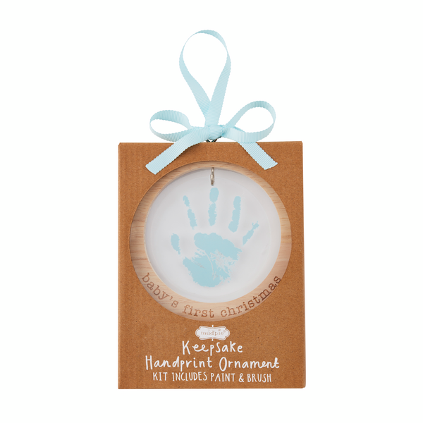 ACRYLIC HANDPRINT ORNAMENTS BY MUD PIE - A. Dodson's