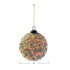 Multi Color Recycled Glass Ball Ornaments w/ Sequins - A. Dodson's