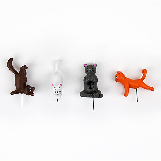 MINI PLANT POT YOGA CATS - A. Dodson's