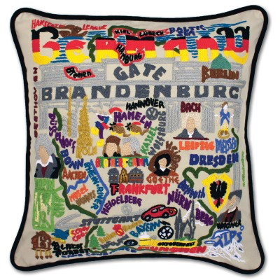 GERMANY PILLOW BY CATSTUDIO - A. Dodson's