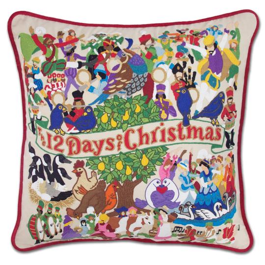 12 DAYS OF CHRISTMAS PILLOW BY CATSTUDIO - A. Dodson's