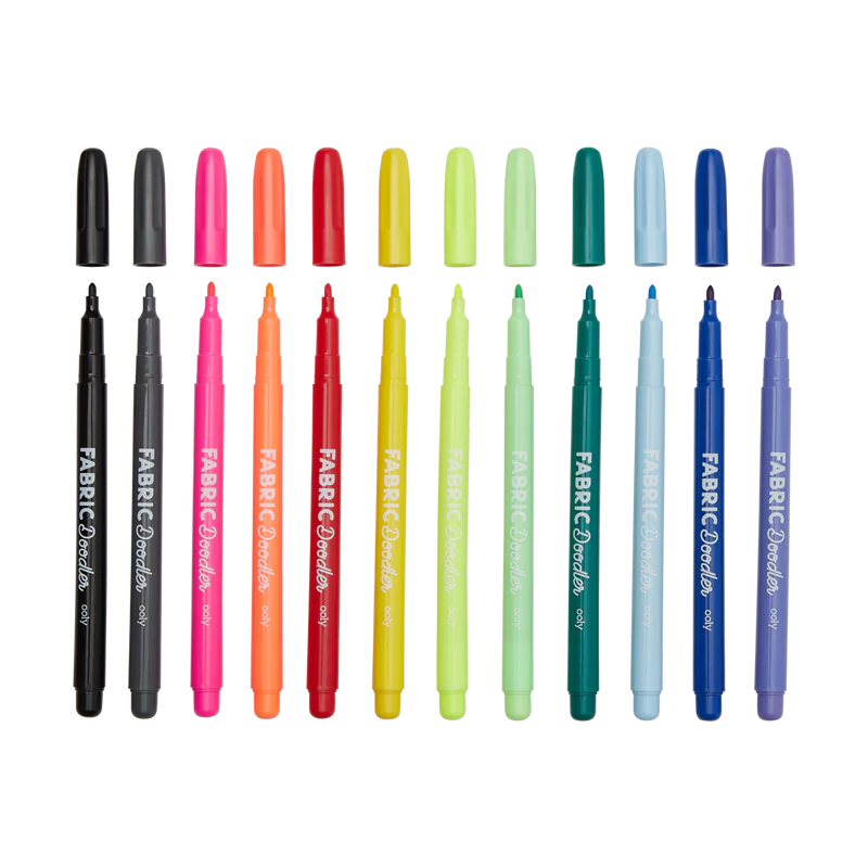 fabric doodlers markers - set of 12 - A. Dodson's