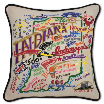 INDIANA PILLOW BY CATSTUDIO - A. Dodson's