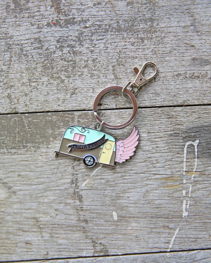 Wanderlust Airstream Keyring - A. Dodson's