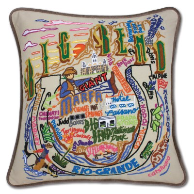 BIG BEND PILLOW BY CATSTUDIO - A. Dodson's