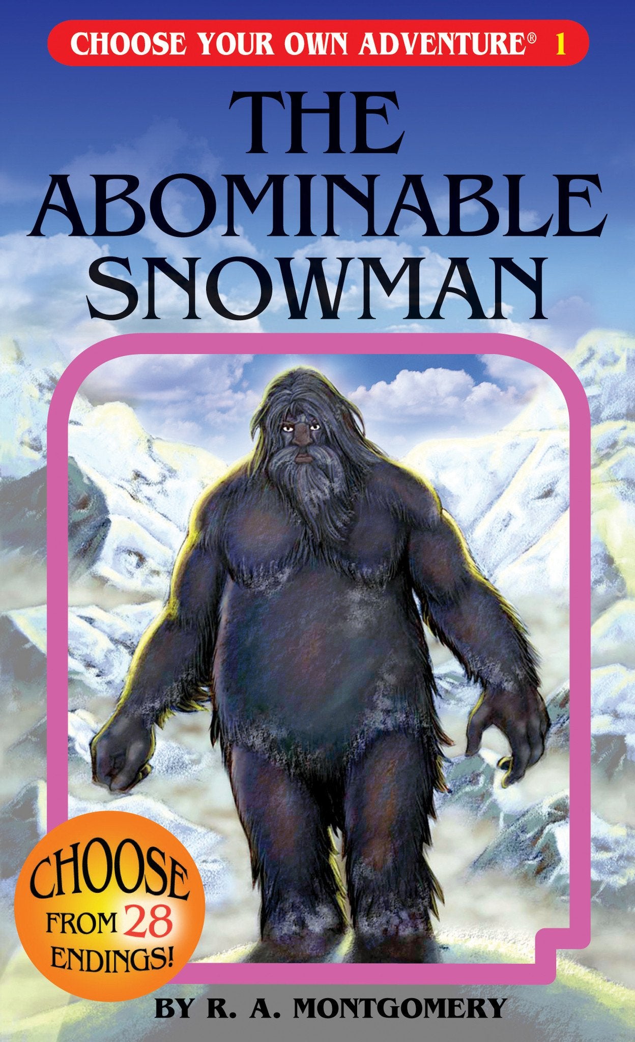 CHOOSE YOUR OWN ADVENTURE BOOK - THE ABOMINABLE SNOWMAN - A. Dodson's