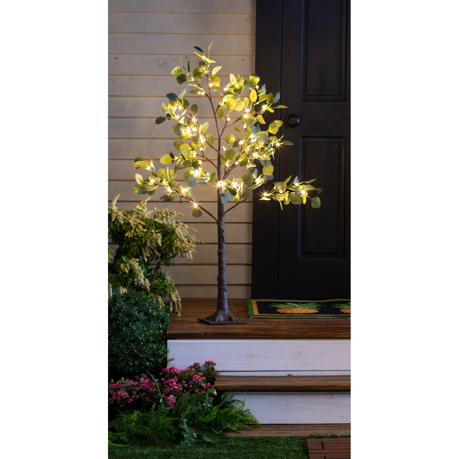 Eucalyptus Tree 72 LED Lights, 4' - A. Dodson's