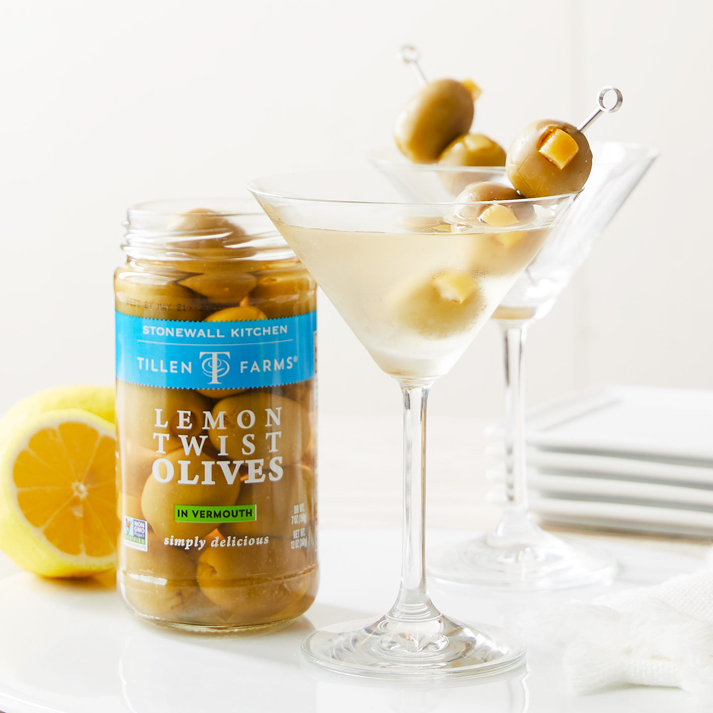 Stonewall Kitchen Lemon Twist Olives - A. Dodson's