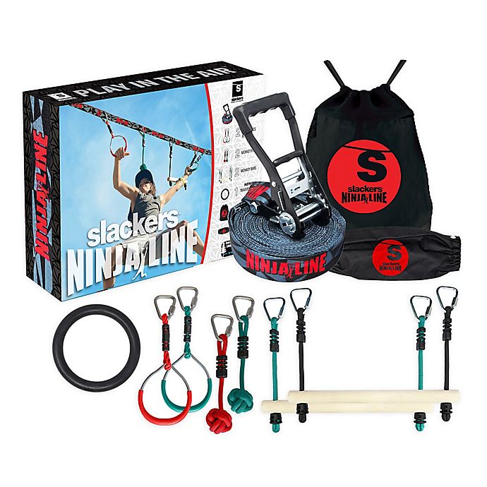 Slackers Ninjaline Intro Kit 36FT WITH 7 obstacles - A. Dodson's