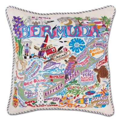 BERMUDA PILLOW BY CATSTUDIO - A. Dodson's