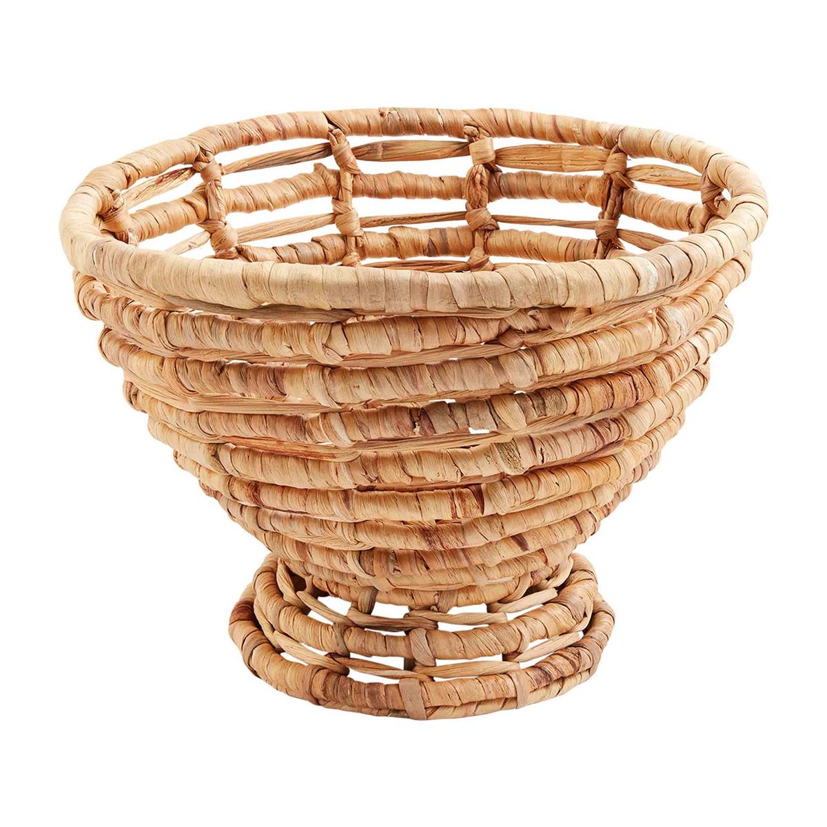 Woven Pedestal Bowl BY MUD PIE - A. Dodson's