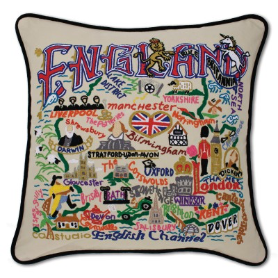 ENGLAND PILLOW BY CATSTUDIO - A. Dodson's