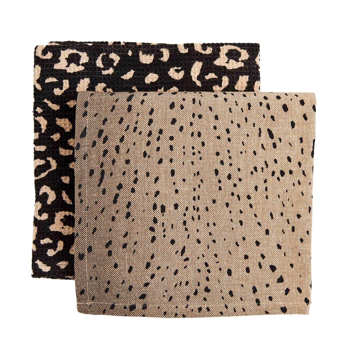 ANIMAL PRINT TOWELS - 2 Styles BY MUD PIE - A. Dodson's