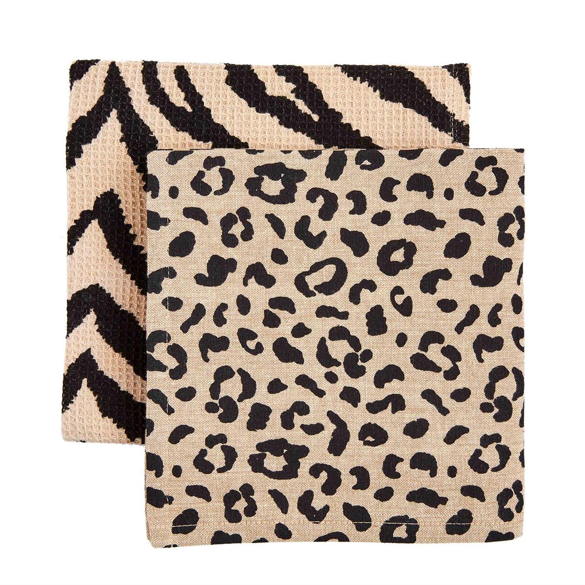 ANIMAL PRINT TOWELS - 2 Styles BY MUD PIE - A. Dodson's