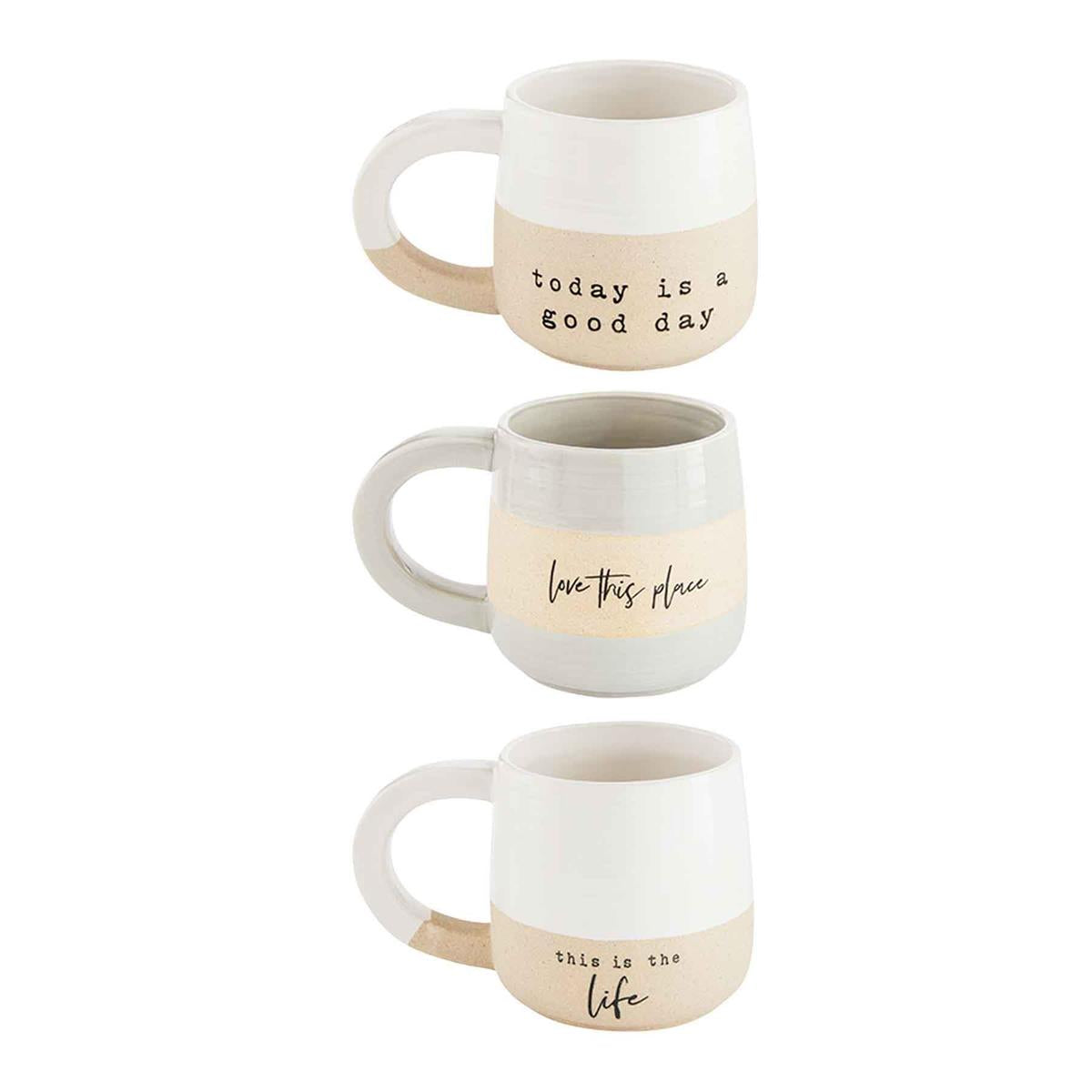 FARM TEA MUGS BY MUD PIE - A. Dodson's