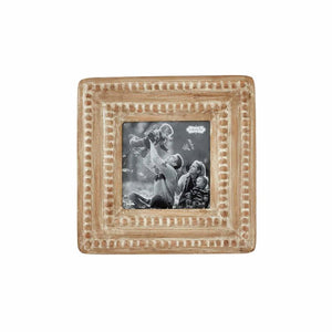 Square Box Frame Black Wood Square 30x30 Cm 