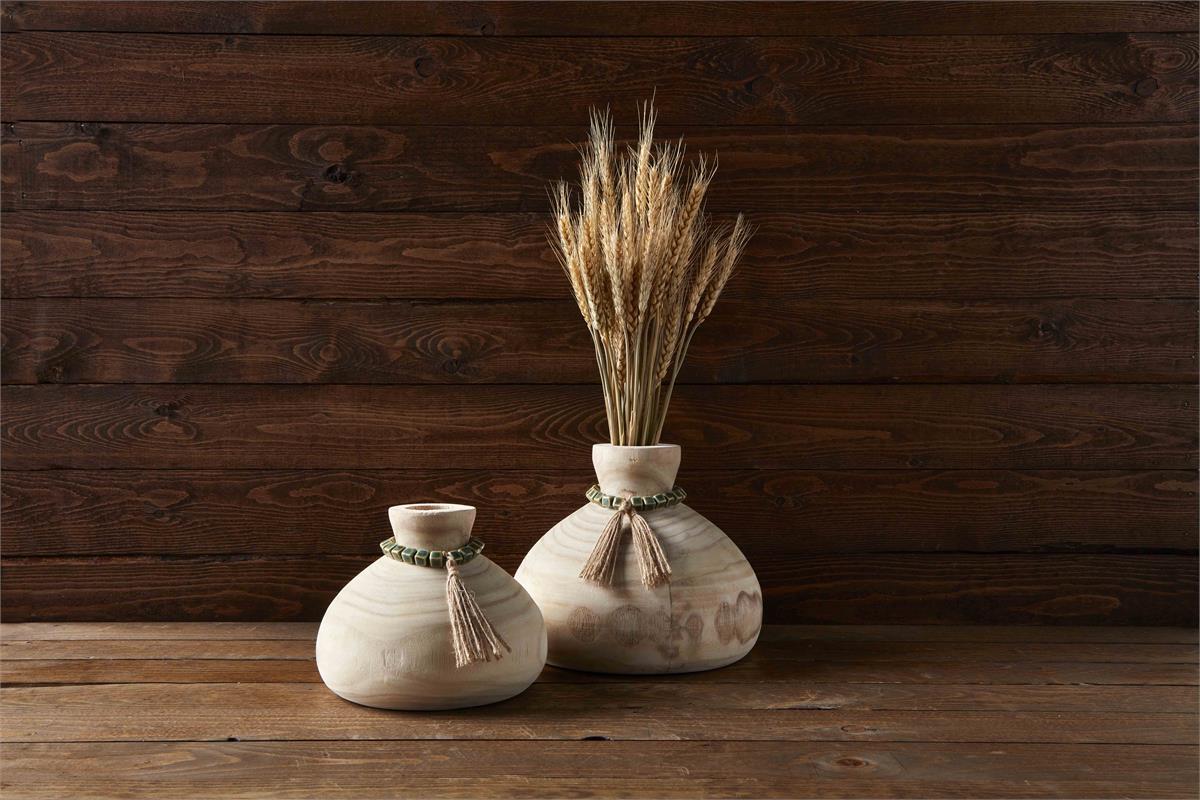 CERAMIC BEAD VASES BY MUD PIE - A. Dodson's