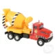 5.25" Die-Cast Pull Back Construction Trucks