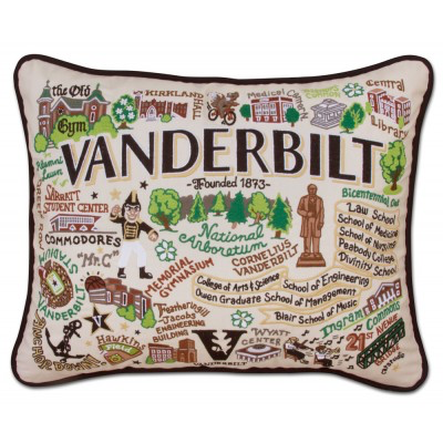 VANDERBILT UNIVERSITY PILLOW BY CATSTUDIO - A. Dodson's