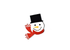 HAPPY EVERYTHING TOP HAT FROSTY MINI ATTACHMENT - A. Dodson's