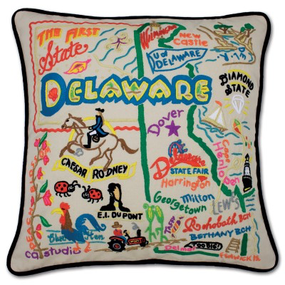 DELAWARE PILLOW BY CATSTUDIO - A. Dodson's