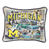 UNIVERSITY OF MICHIGAN PILLOW BY CATSTUDIO - A. Dodson's